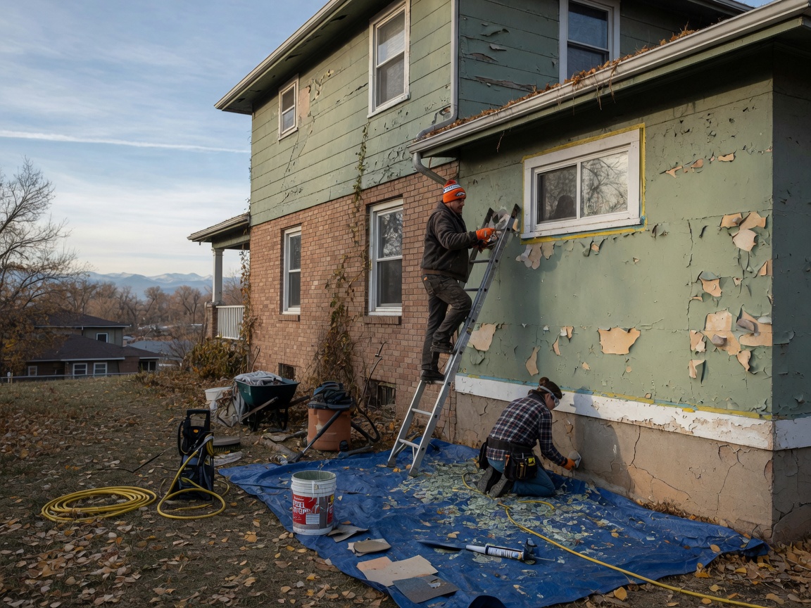 How To Prepare Exterior Walls For Painting Before Denver Winters Arrive