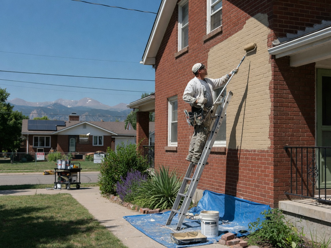Painting in Capitol Hill